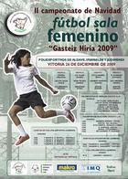 VI edición del Campeonato Femenino de Navidad de Futsal Gasteiz Hiria.